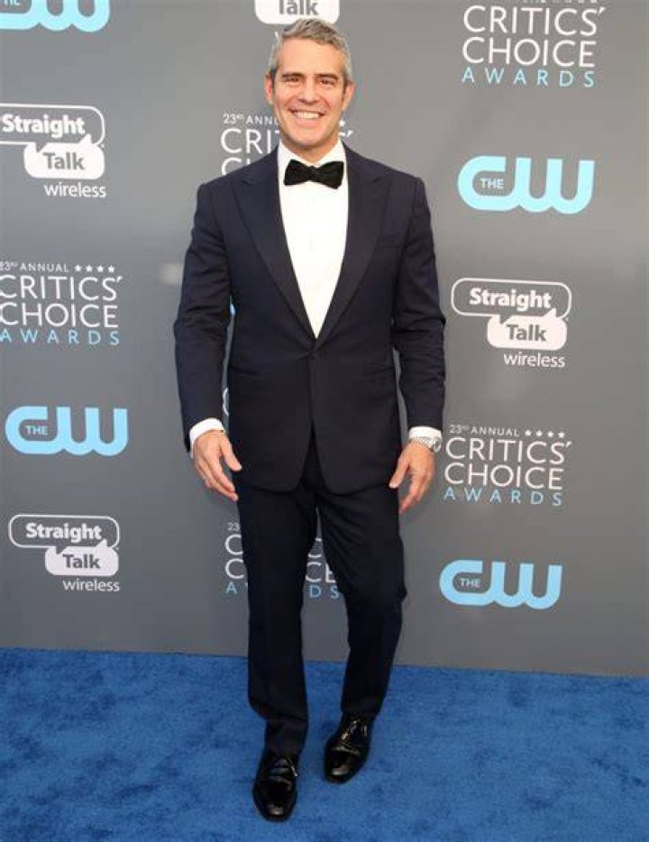 andy cohen on red carpet