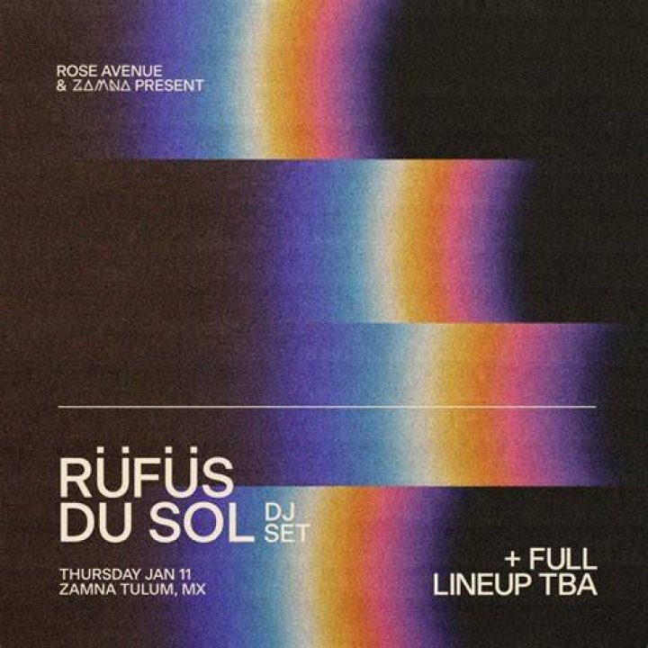 Book Rufus du Sol for your next corporate event, function, or private party.