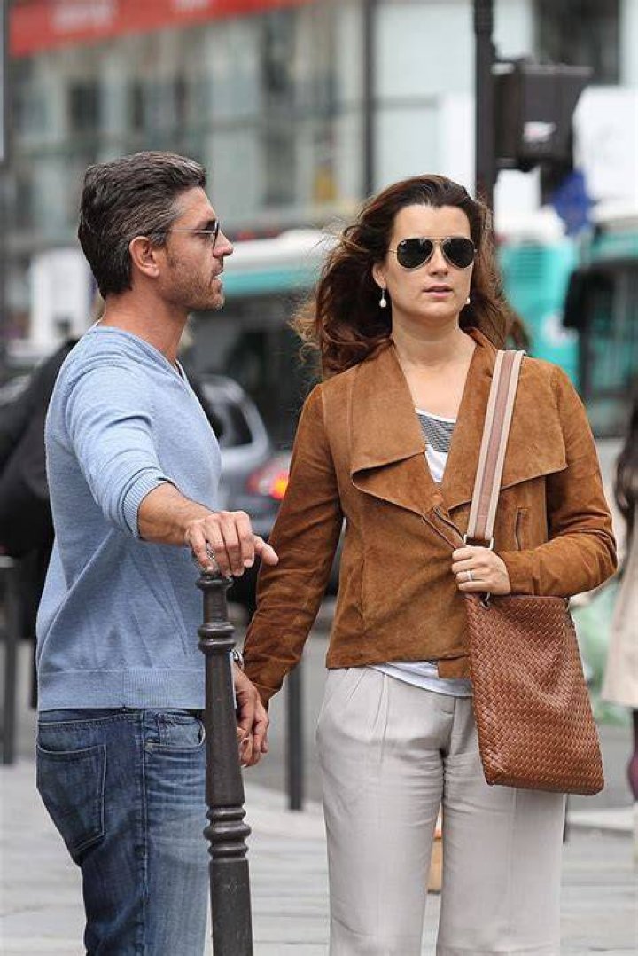 Cote de Pablo and Diego Serrano