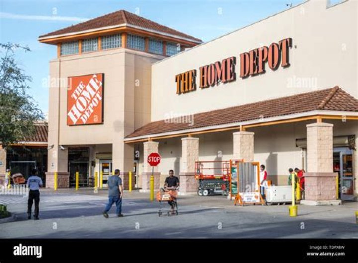 Home Depot Storefront Outside
