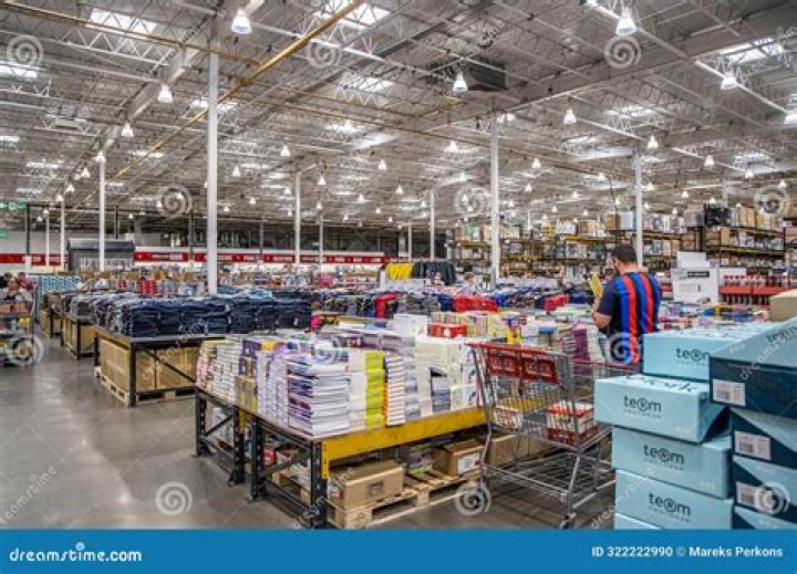 inside costco warehouse