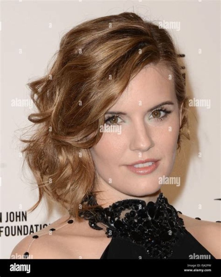 Maggie Grace at 2016 Elton John AIDS Foundation's Oscar Viewing Party in West Hollywood