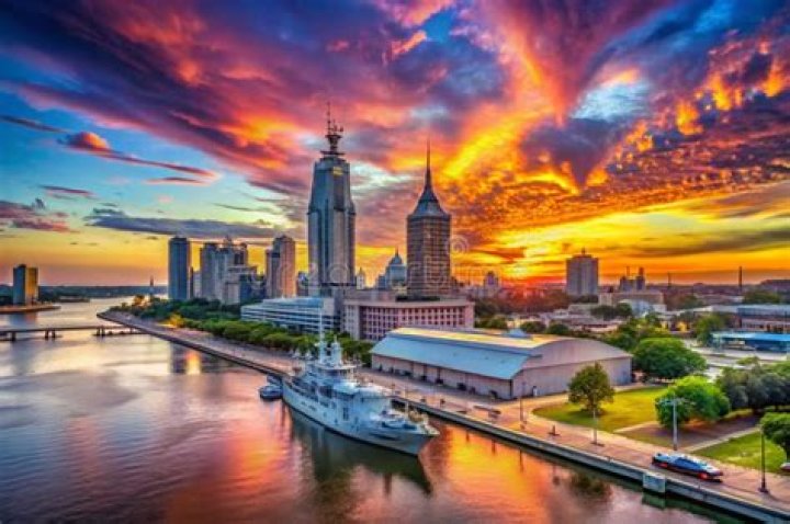 mobile alabama skyline