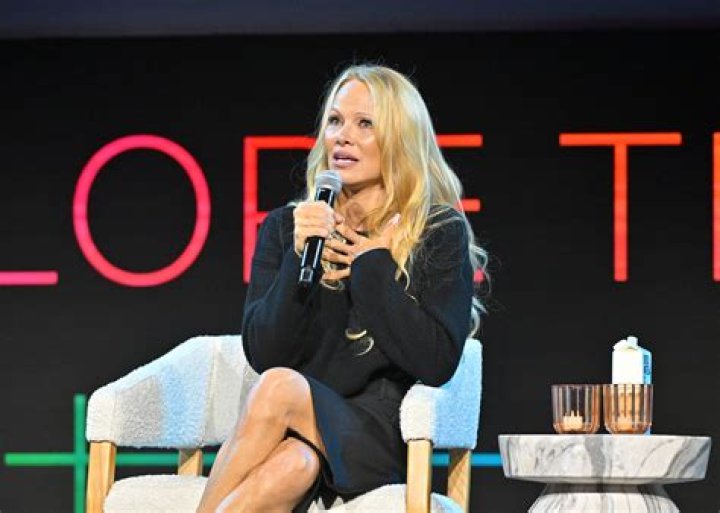 Pamela Anderson Explains Going Makeup-Free at Fashion Week
