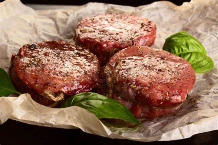 Raw meat