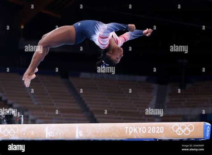 Simone Biles at the Tokyo Olympics on July 26, 2021