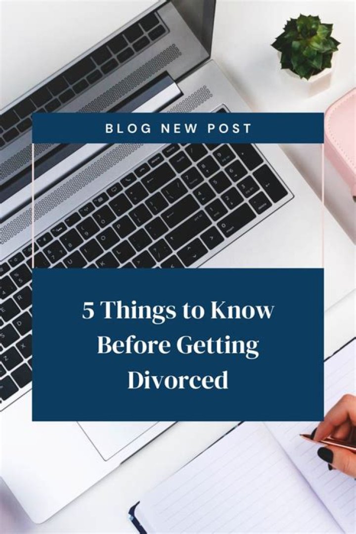 things divorced people know