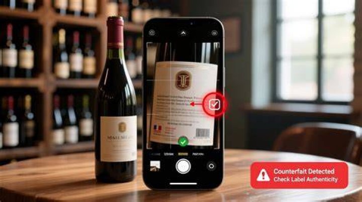 Wine counterfeit, over 40